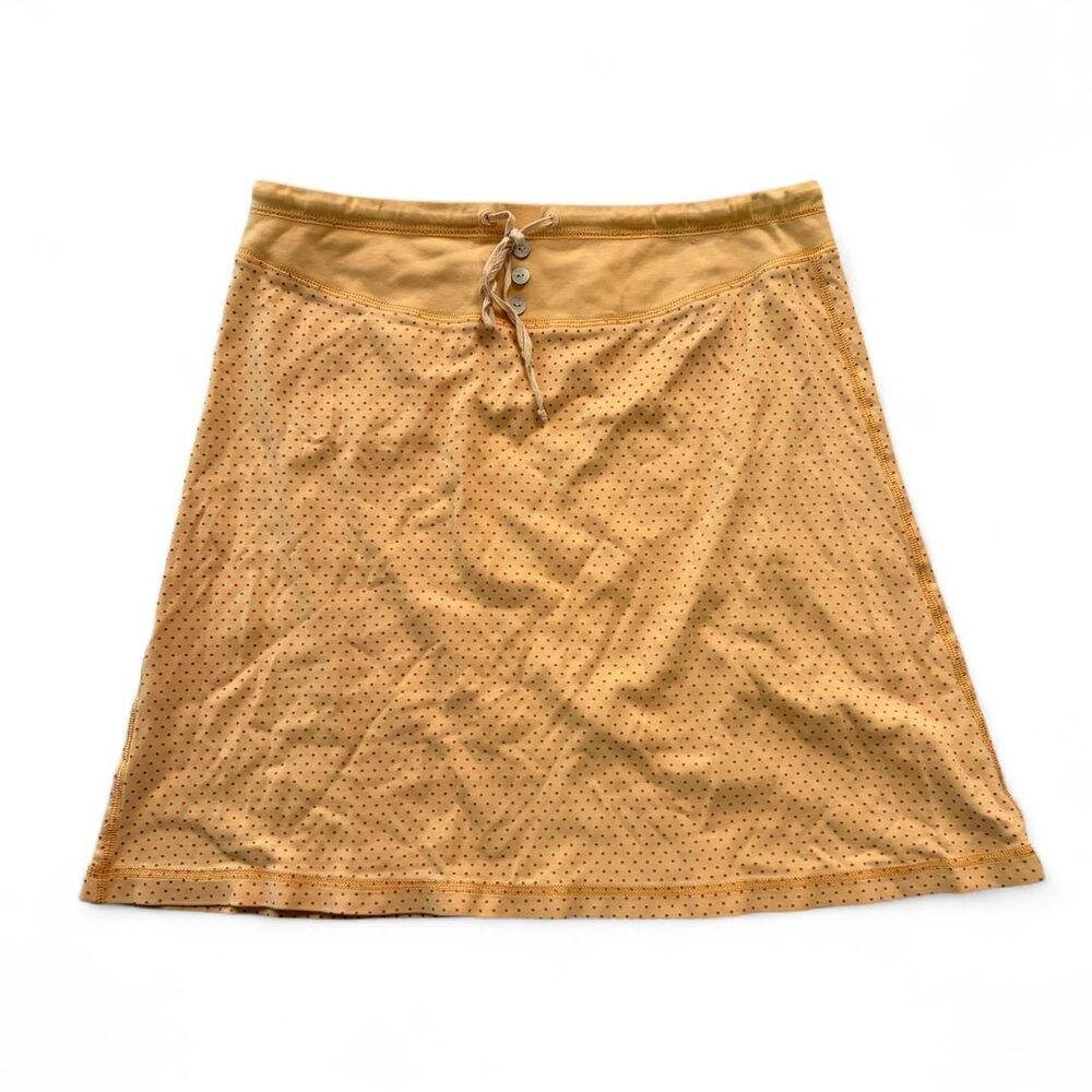 Lu-goldie Women's Yellow and Pink Skirt